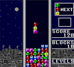 Columns - Game Gear - Level 9