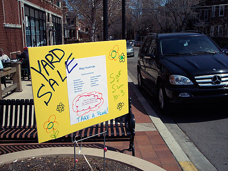 Yard Sale Sign