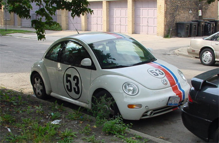 Yeah Herbie the Love Bug was cool 